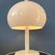 Vintage Space Age white Dijkstra mushroom table lamp