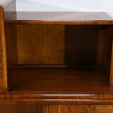 Meuble Vitré Rurka en Ronce de Noyer, Art Déco – 1940