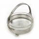 Art Deco nut or snack basket, brass, Germany, 1930s