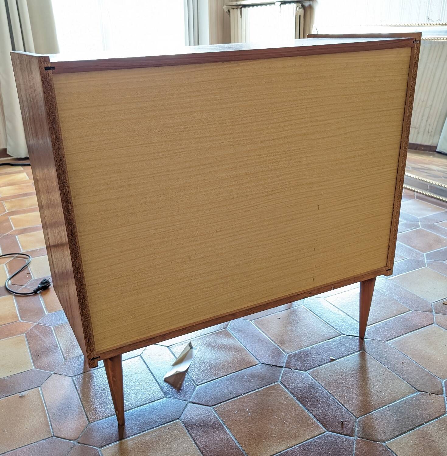 Scandinavian vintage teak chest of drawers 1960s