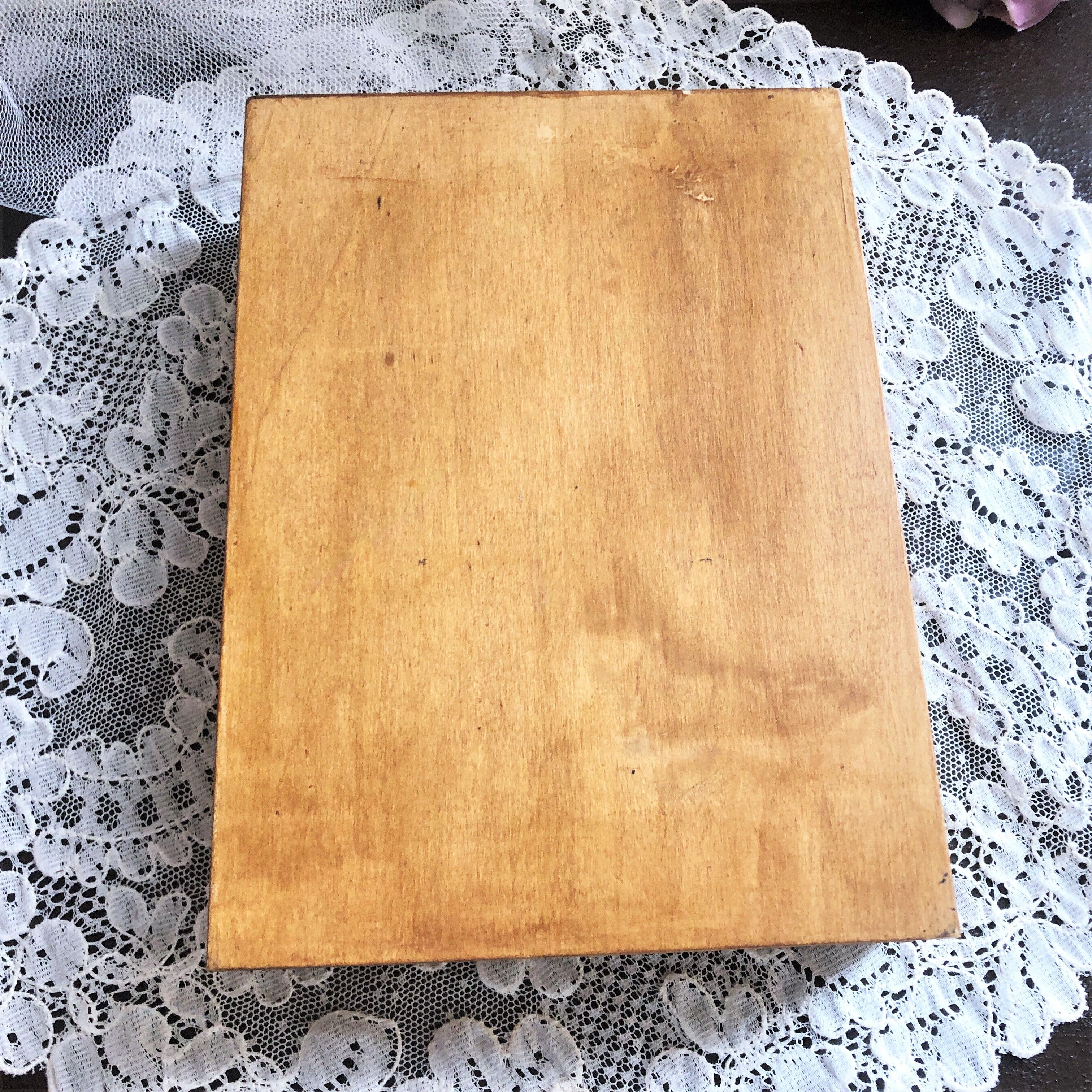 Wooden box for card games