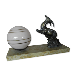 Lampe de table figurine - marbre art