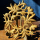Plateau / Bronze trivet, Mathias for Fondica, 1970s