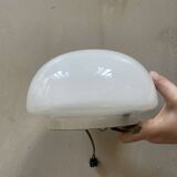 Ceiling light, opaline wall light D20cm