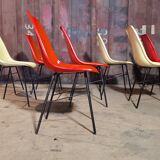 Set of 8 chairs by Miroslav Navràtil for Vertex