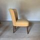 Yellow cocktail armchair