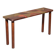 Lorenzo Burchiellaro, side table, copper and stained beechwood, Italy, 1960s.