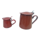 Pot à lait et pot à crème émaillés