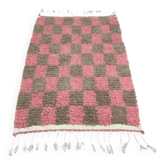 Handwoven pure wool rug, traditional style, size 100 x 200 cm