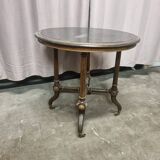 Napoleon 3-point or center table with black marble top