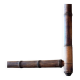 Faux bamboo mirror 1900