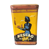 Nescao Nestle advertising metal box