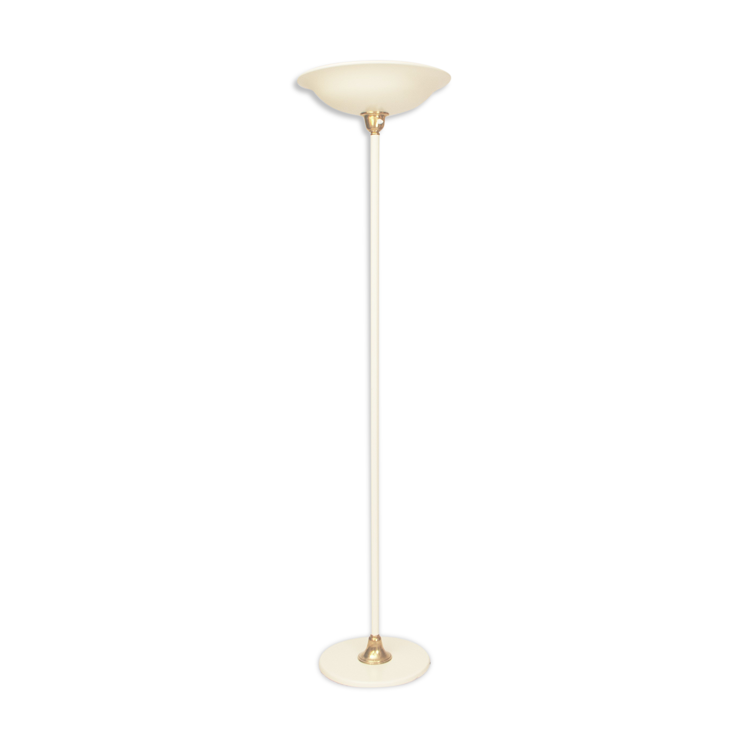 Vintage 1940s uplight floor lamp