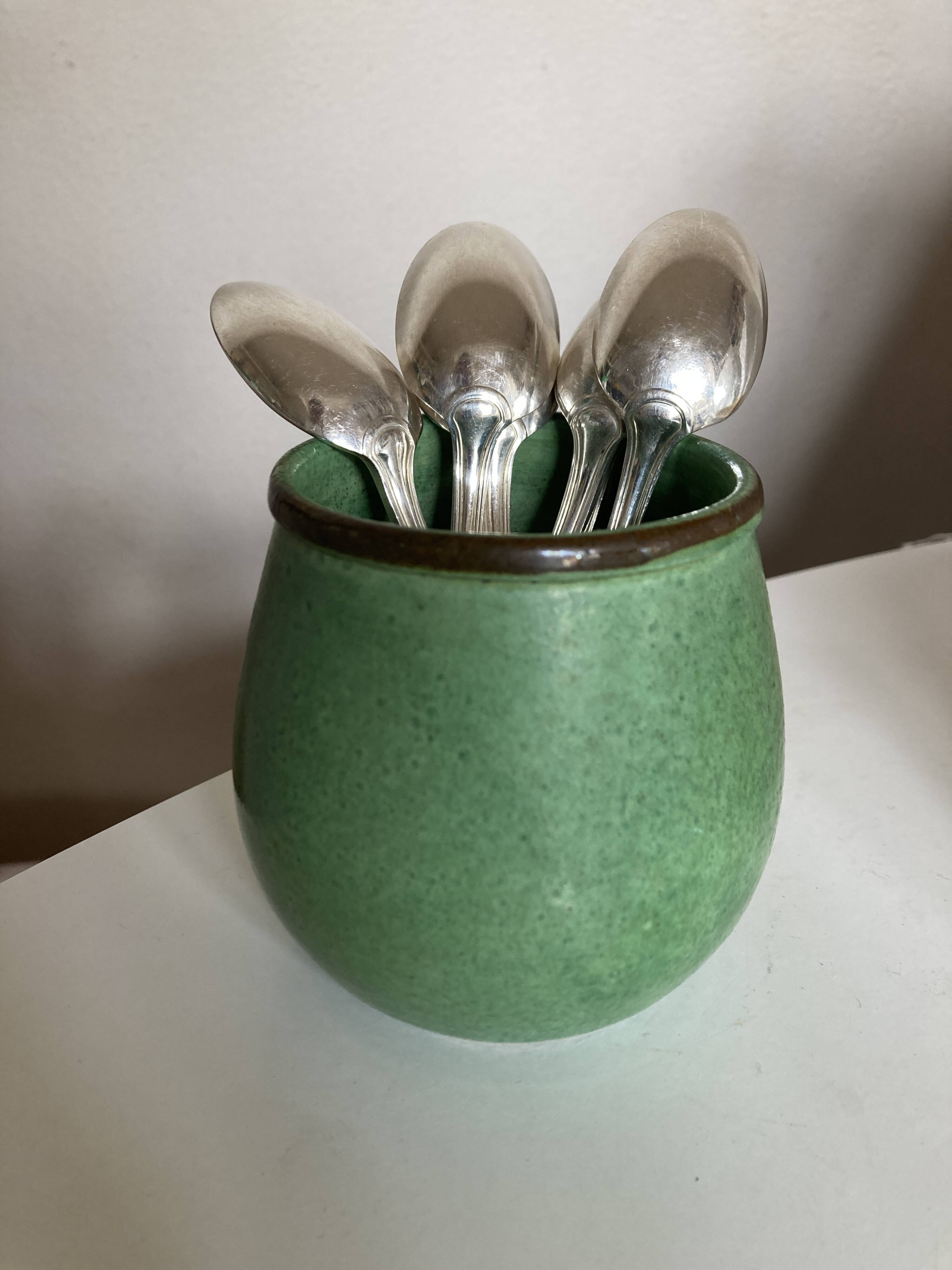 Modernist silver-plated cutlery 6 + 6 + 6