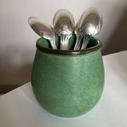 Couverts modernistes en métal argenté 6 + 6 + 6