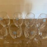 Sevres crystal champagne flutes
