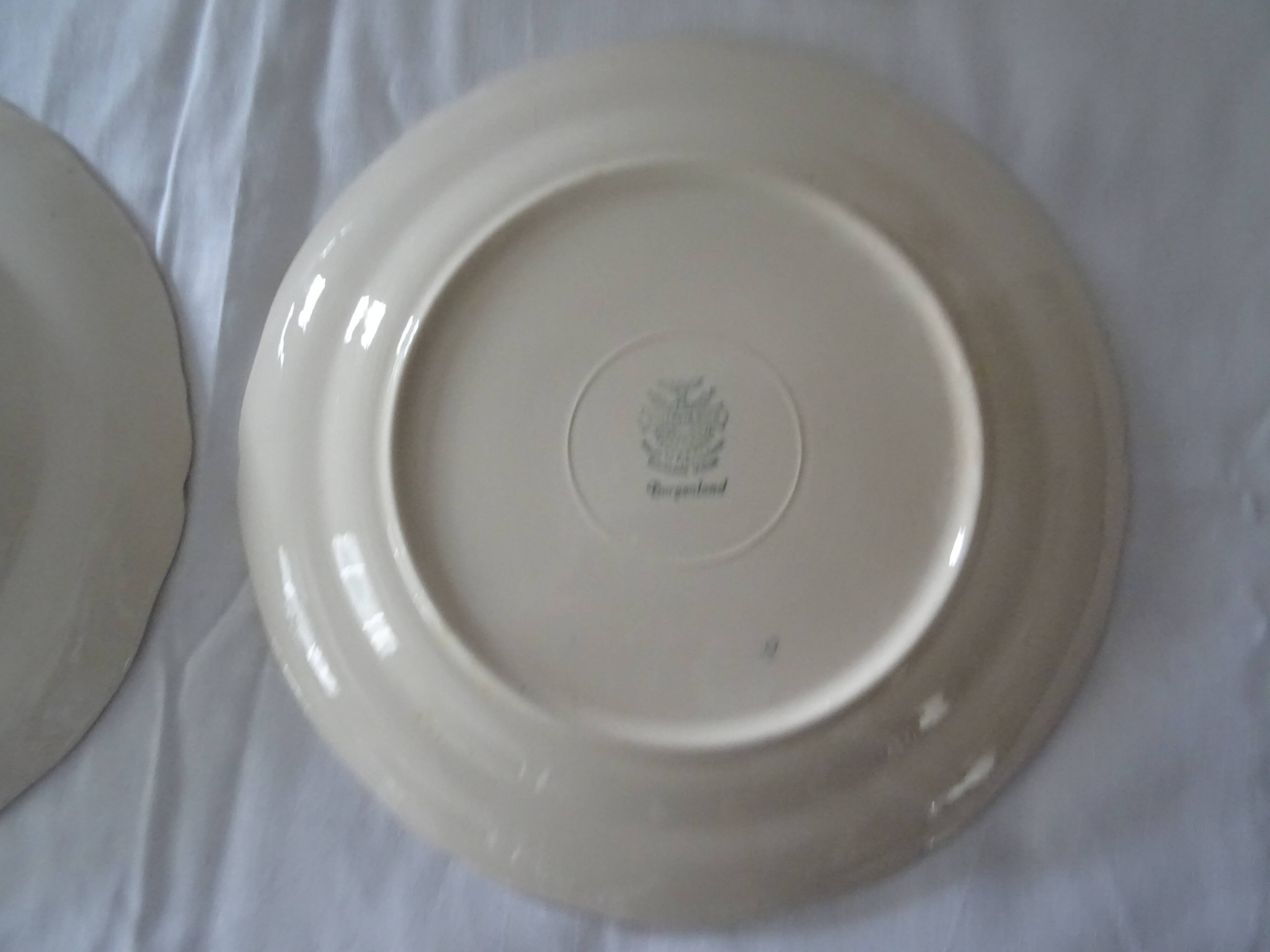 4 plates earthenware 453112 villeroy & boch burgenland blue