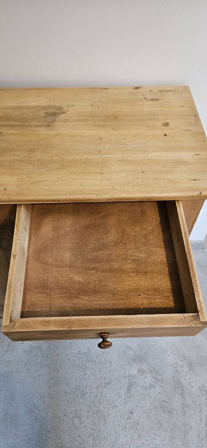 Old sideboard Parisian vintage wooden furniture