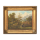 Oil on canvas Animated landscape