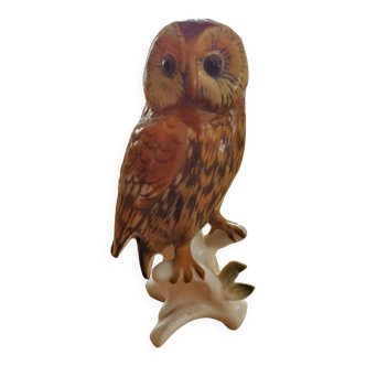 Saxon Porcelain Owl Karl ENS