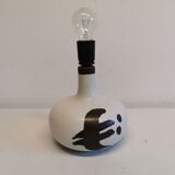 Ceramic table lamp designed by Danish Axel Larsen for his company Axella back in the 1960s.