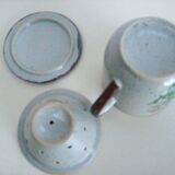 Sandstone herbal tea with its infuser