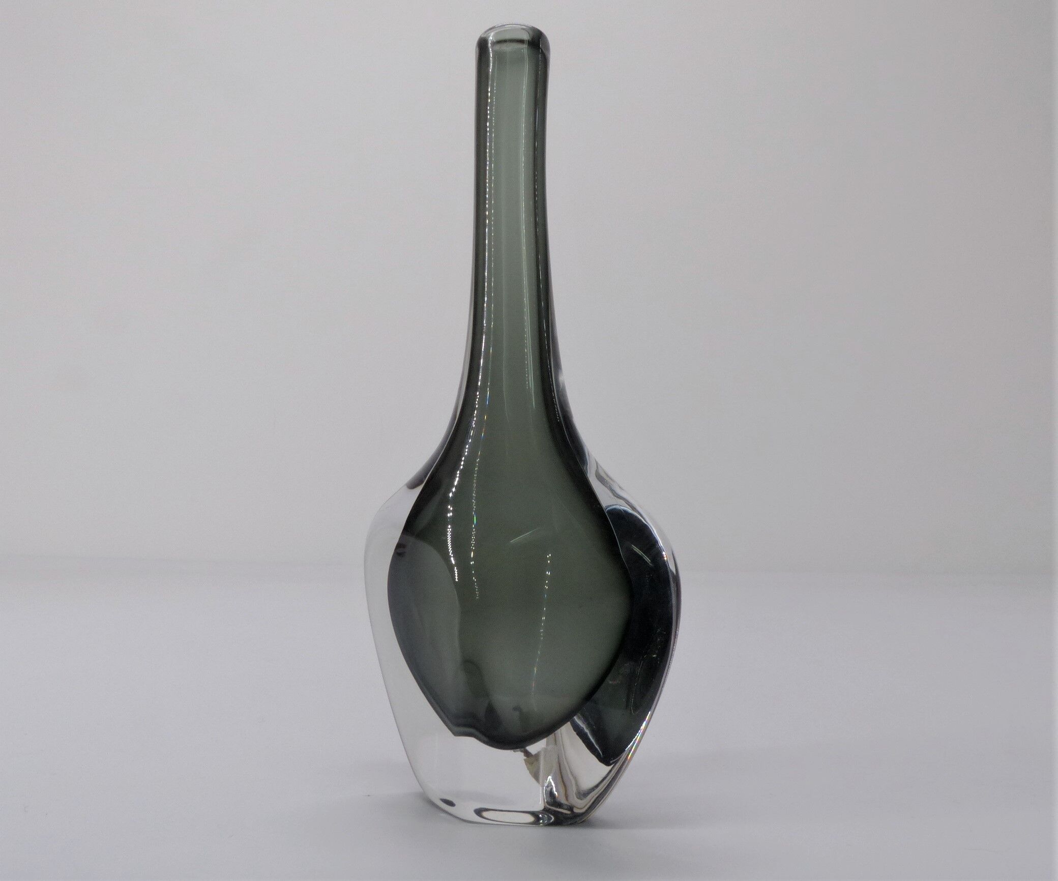 Nils Landberg sommerso vase for Orrefors