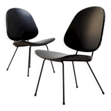 Set of chairs designed by W.H.Gispen for Kembo, 1950s, The Netherlands