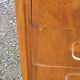 Vintage chest of drawers in walnut compass legs 4 drawers from the 1950s