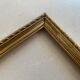 Old gold frame 27x42cm