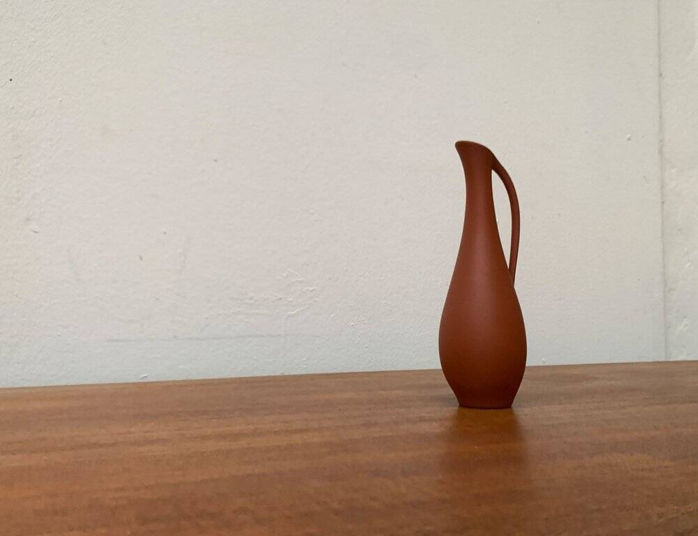 Ceramic Terra-Sigillata Carafe Vase from Mid-Century Germany, 1960s