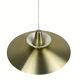 Danish scandinavian brass UFO pendant, 1970s