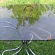 Giotto Stoppino Vintage Italian Smoked Glass and Chrome Oval Table