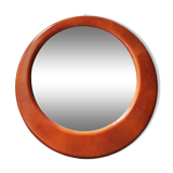 Vintage walnut mirror, 60 cm