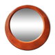 Miroir vintage en noyer, 60 cm