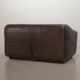 De Sede DS47 Extendable Brown Sadle Leather Loveseat Sofa. Switzerland, 70s