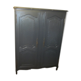 Old anthracite grey cabinet