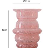 Cosin Paris blown glass vase