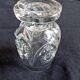 4 verres anciens à digestif en cristal taillé et cristal moulé décoré