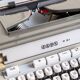 Vintage japy model p91 typewriter