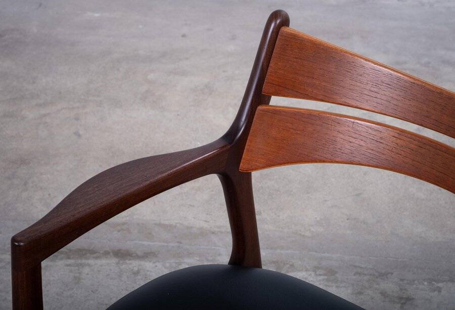 Teak Armchair attributed to Erik Buch for Christiansen Møbelfabrik, Denmark, 1960s