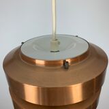 Scandinavian copper pendant lamp by MetallDrucker 60s