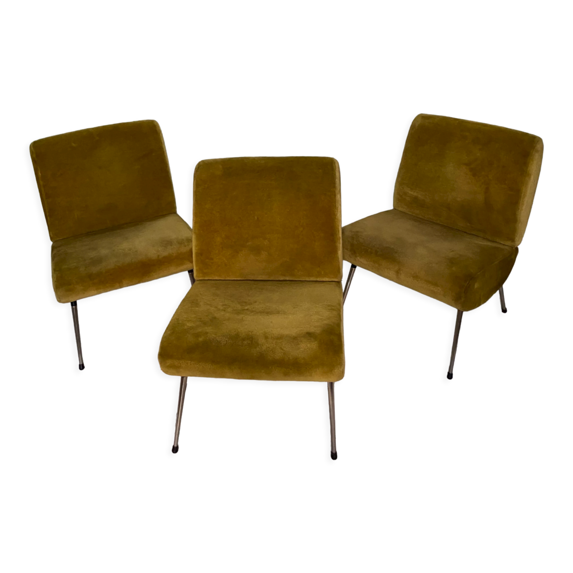 Suite of three armchairs pelfran model kiss