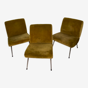 Suite of three armchairs pelfran model kiss