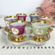 Set de 6 coquetiers vintage en porcelaine de limoges