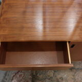 60s teak sideboard 2 sliding doors