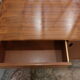 60s teak sideboard 2 sliding doors