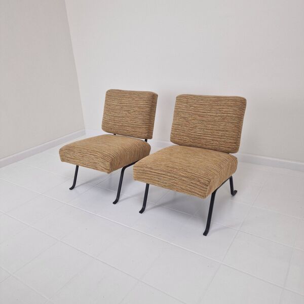 Ensemble de 2 fauteuils par Hein Salomonson pour AP Originals, Pays-Bas, 1960