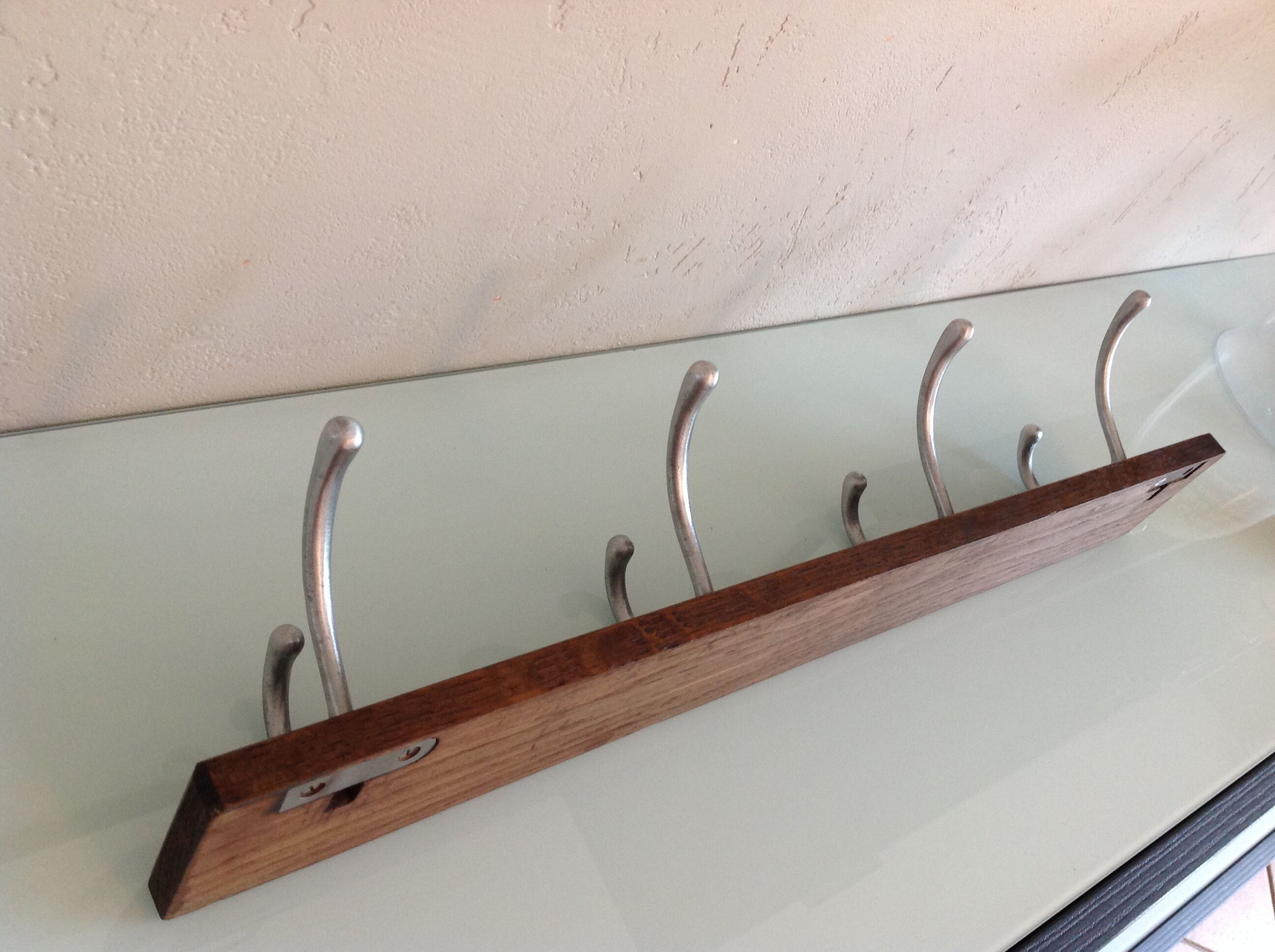 Four-headed aluminium rack, 40-50s
