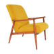 Fauteuil des années 60 jaune